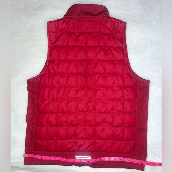 NIKE Therma-FIT Women’s Vest, Women’s Size M, Deep Red, Synthetic Running Coat - Picture 3 of 9